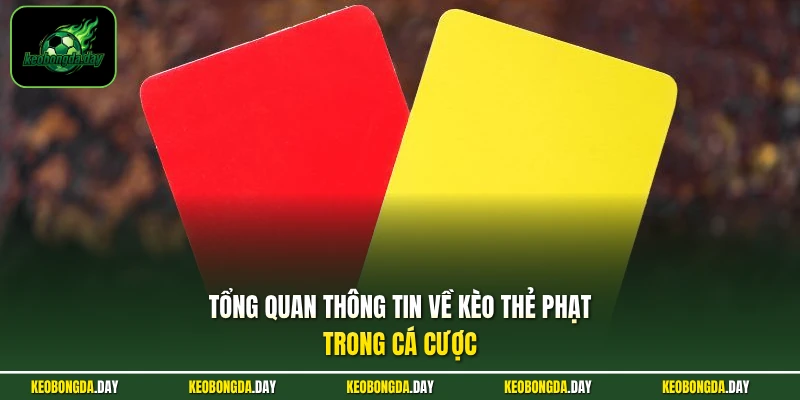 Tổng quan thông tin về kèo thẻ phạt trong cá cược